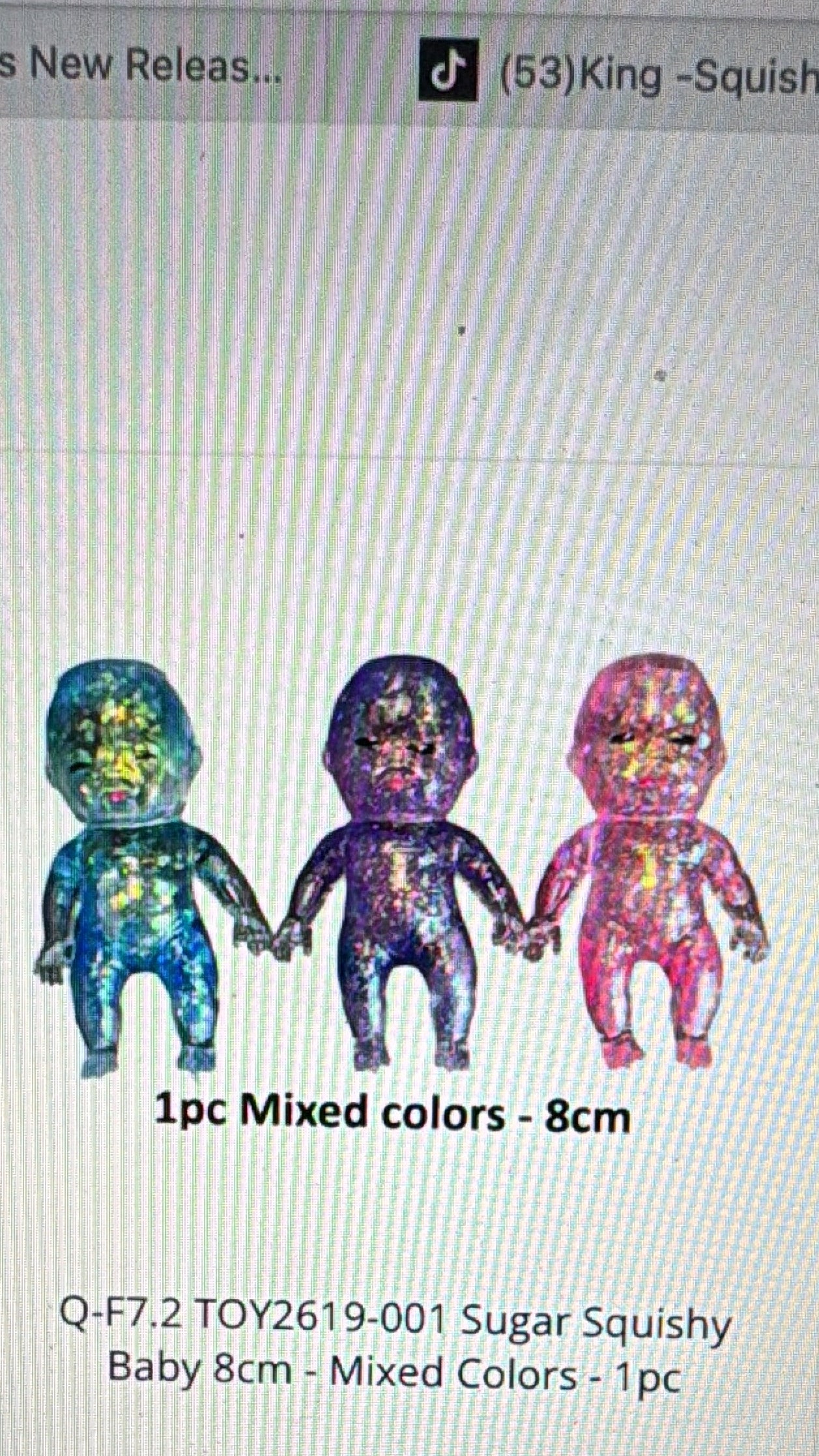 Bebé Glitter Slow Rising 8